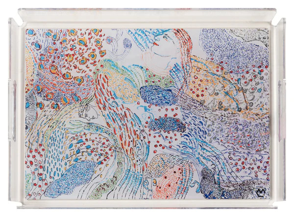 Bandeja de acrílico