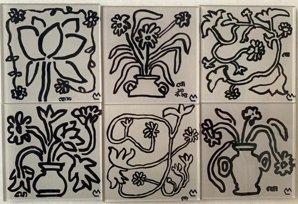 Portavasos - 6 piezas