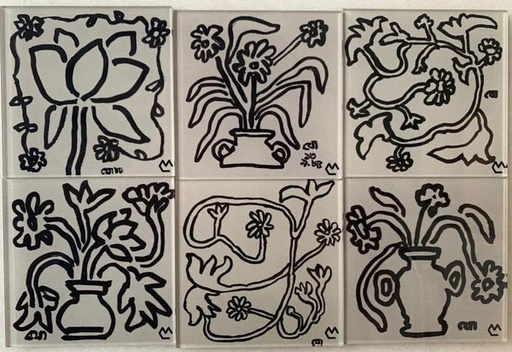 Portavasos - 6 piezas